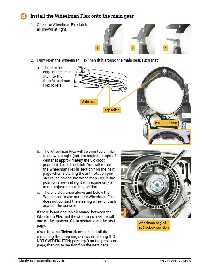 Wheelman Flex Installation Guide Fit Kit Case IH rigid steering column models handsfreefarm